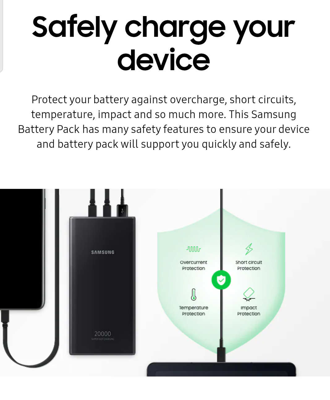 SAMSUNG POWER BANK 20000mAh